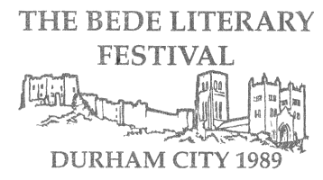 The Bede Literary Festival - Durham City 1989
